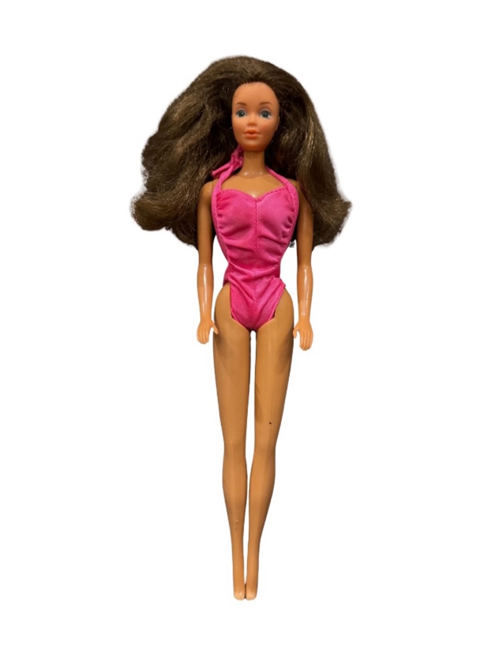 Vintage Brunette Barbie Twist N Turn Waist Doll 80s